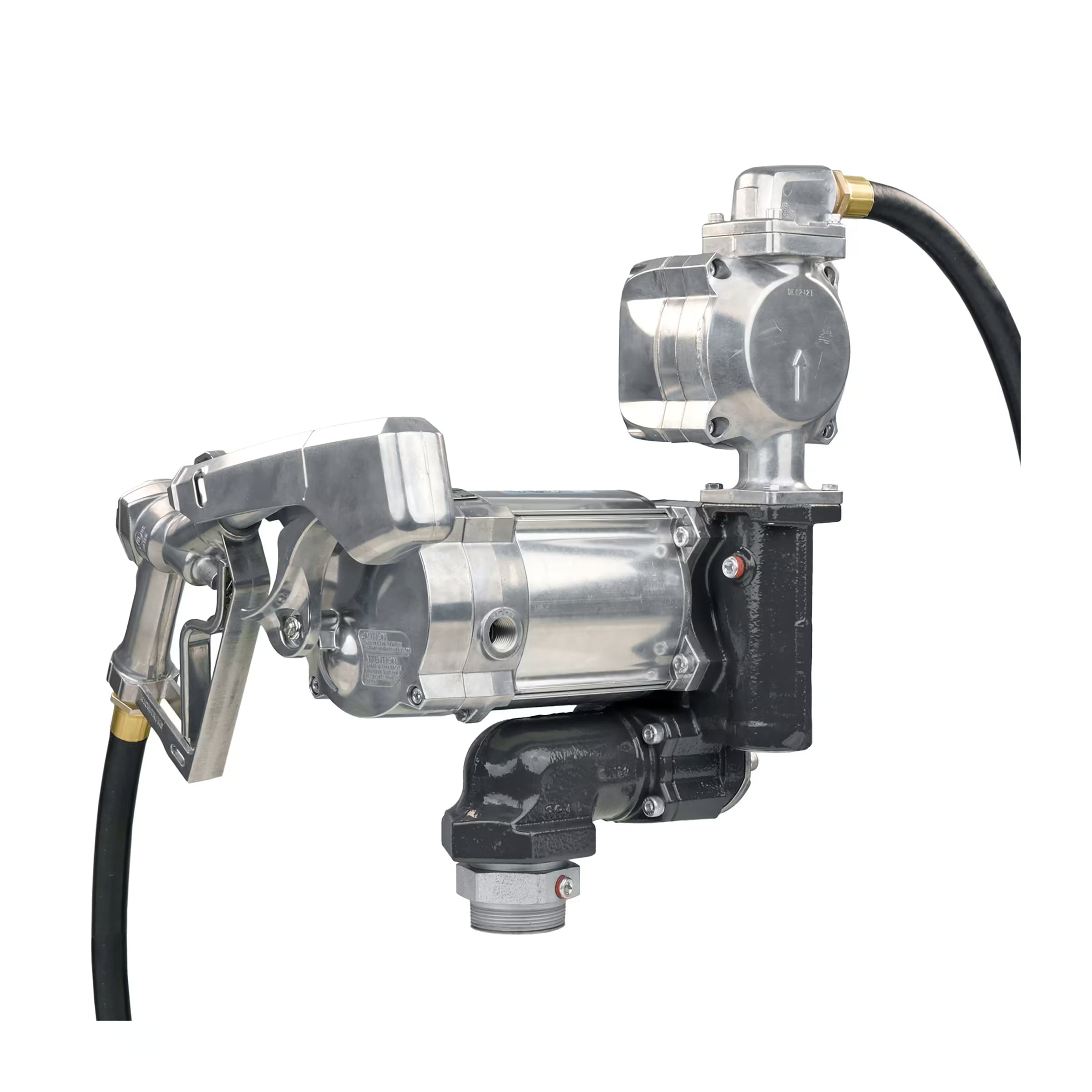 20 GPM 115V AC Fuel Transfer Pump with 19-114 L/min Meter, Manual Unleaded Nozzle