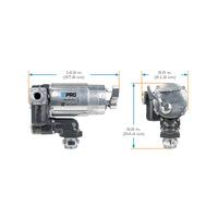 35 GPM 120V AC Fuel Transfer Pump for QM-40-RD Remote Dispenser