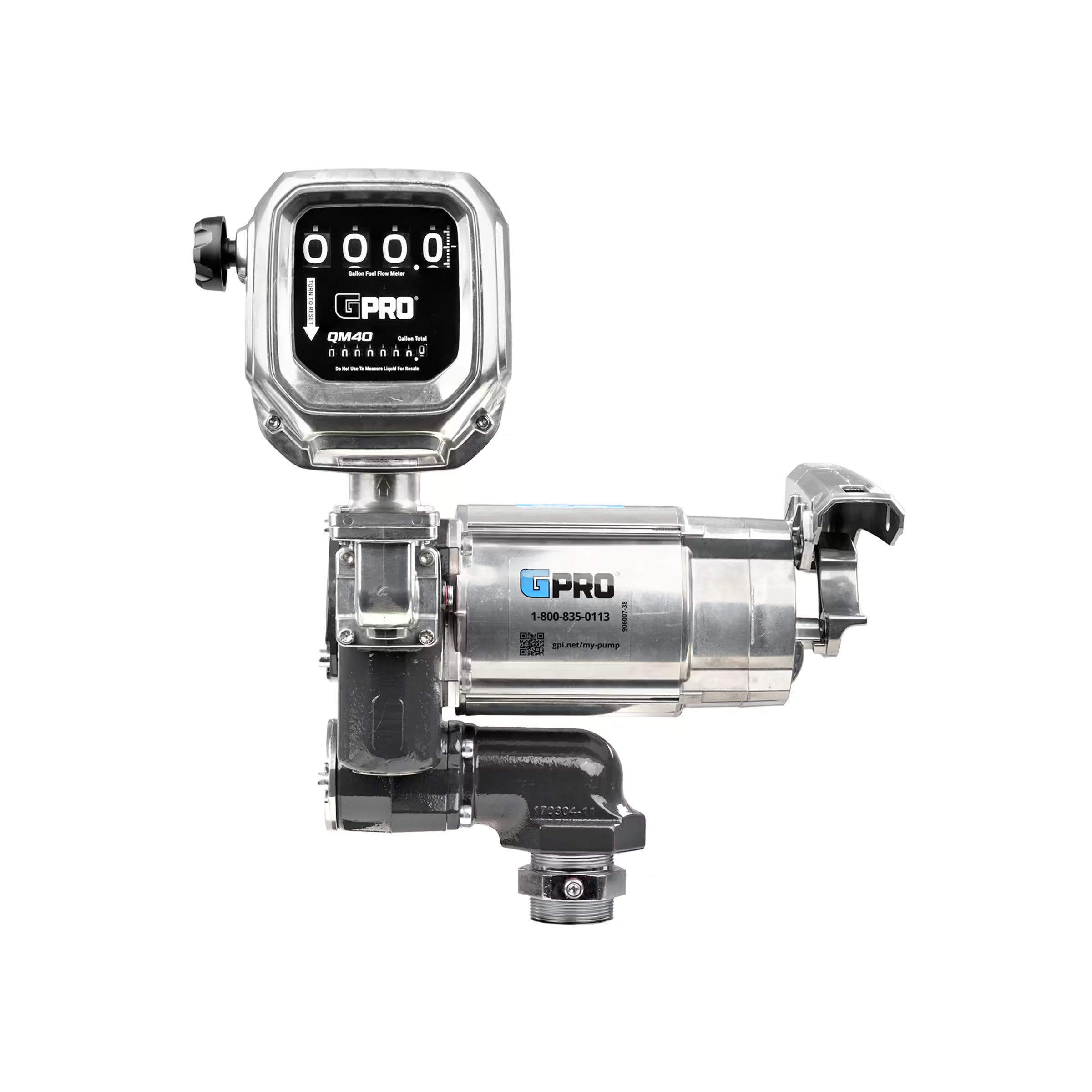 35 GPM 120V AC Fuel Transfer Pump with 2-40 GPM Meter