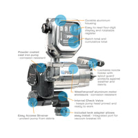 35 GPM 120V AC Fuel Transfer Pump with 2-40 GPM Meter