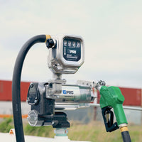 35 GPM 120V AC Fuel Transfer Pump with 2-40 GPM Meter, Auto Diesel Nozzle