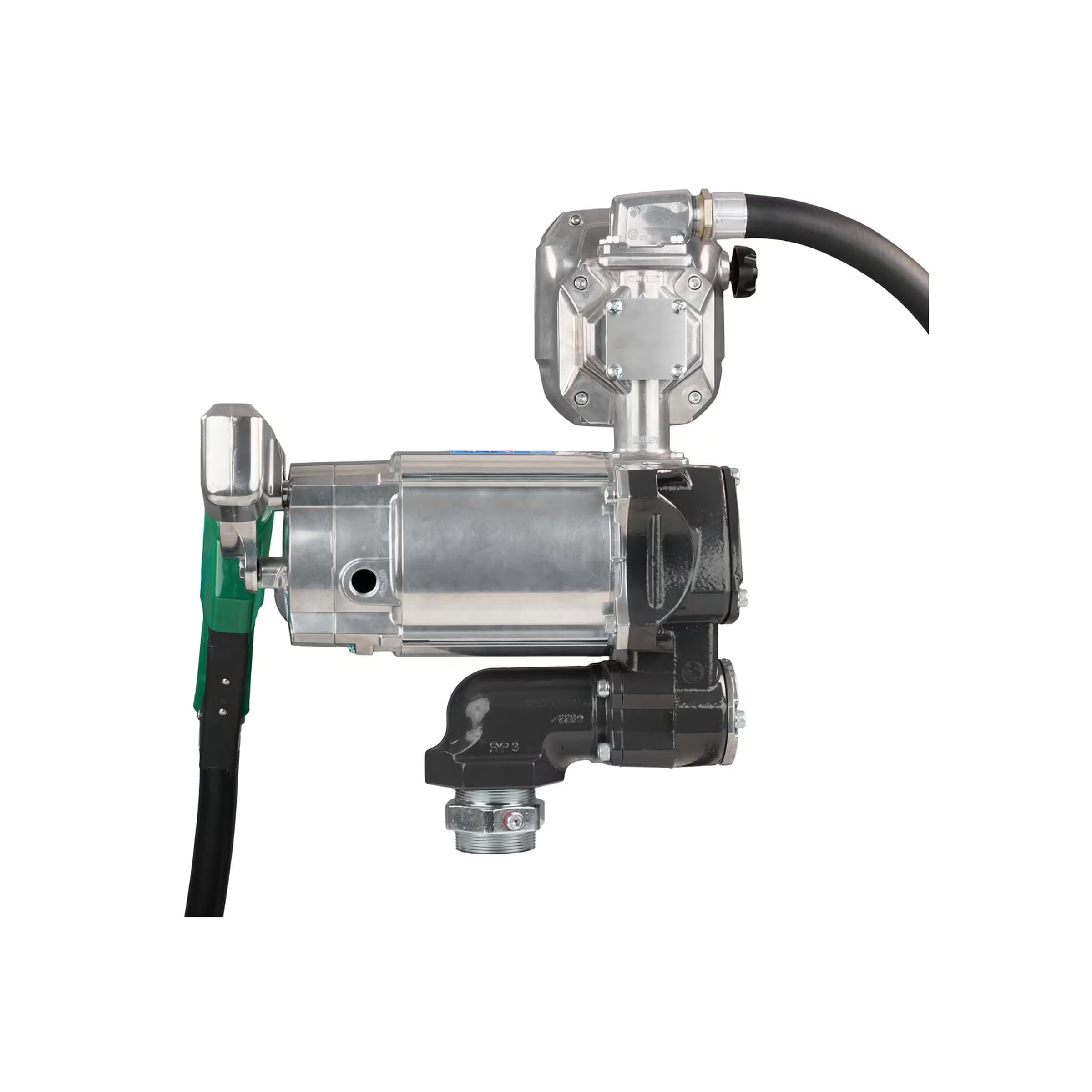 35 GPM 120V AC Fuel Transfer Pump with 8-150 L/min Meter, Auto Diesel Nozzle