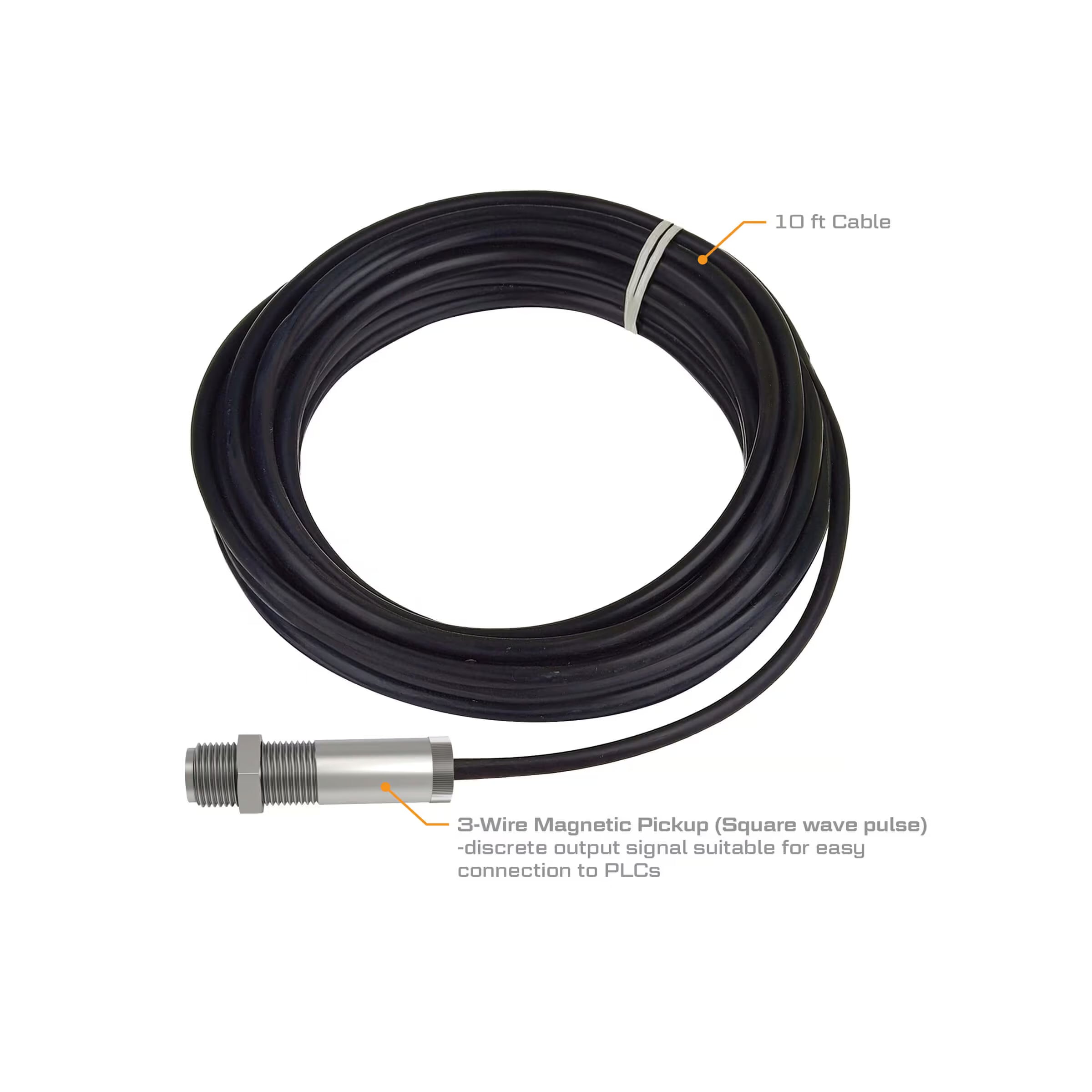 Digital Magnetic Pickup with 3-wire Cable
