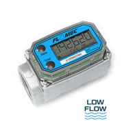 1" Turbine Aluminum NPT A1 Flow Meter with Digital Display, Low Flow, Hazardous Area Approved