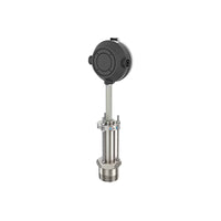 1.5" to 35.4" Paddlewheel Stainless Steel Flow Meter, Transmitter with Built-In Digital Display