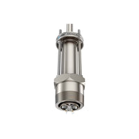 1.5" to 35.4" Paddlewheel Stainless Steel Flow Meter, Transmitter with Built-In Digital Display