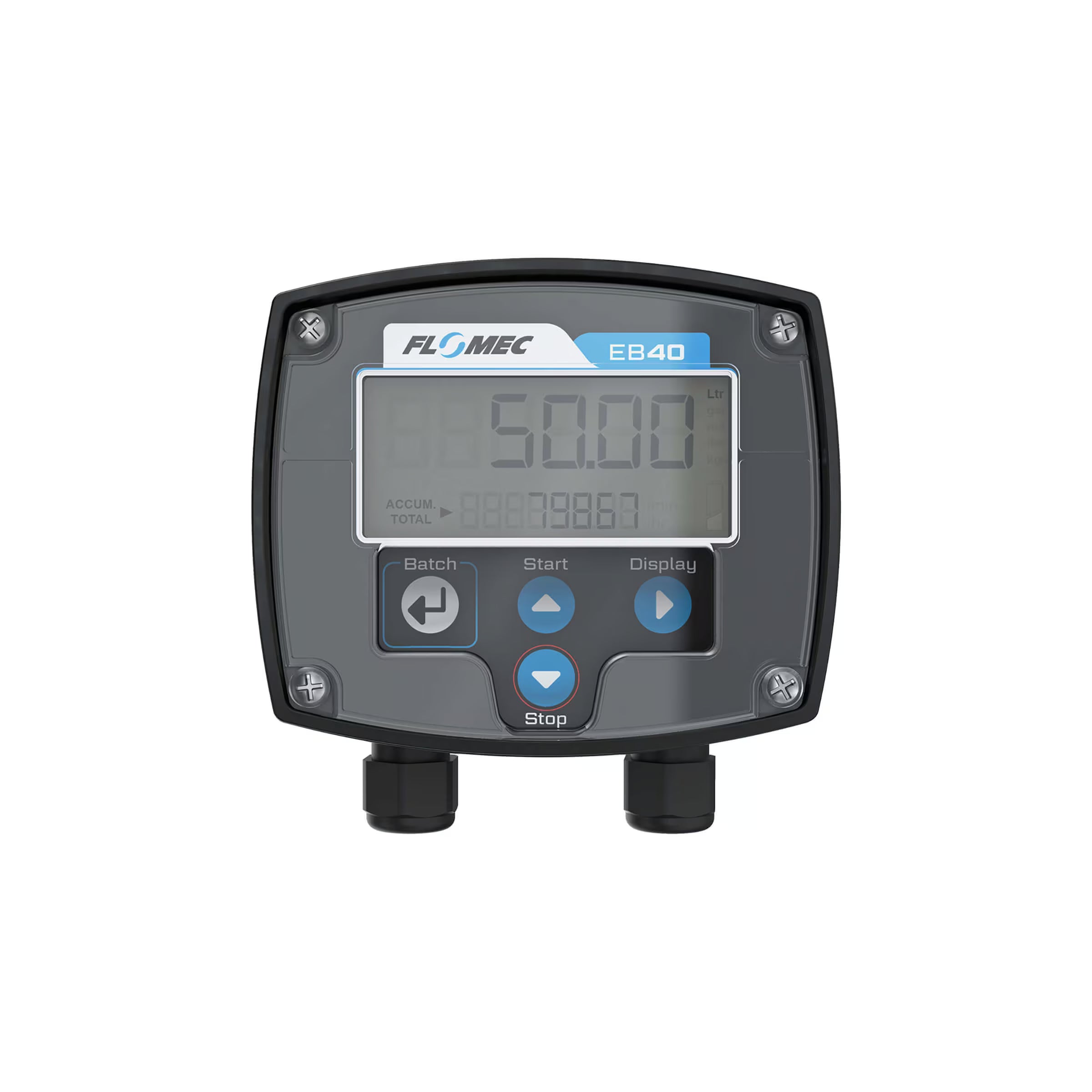 EB40 Nylon (GRN) Single Stage Batch Controller with 5A Relay, Field Mount