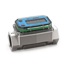 1" Turbine Aluminum NPT G2 Flow Meter with Digital Display, Hazardous Area Approved