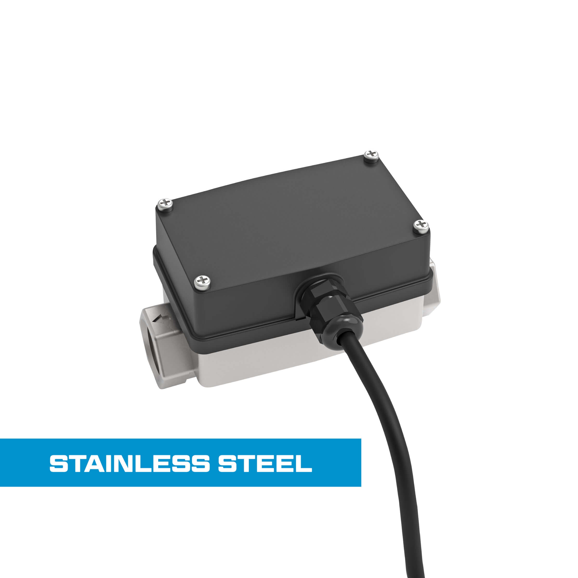 1/2" Turbine Stainless Steel NPT G2 Blind Transmitter