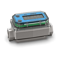 1/2" Turbine Stainless Steel NPT G2 Flow Meter with Digital Display, Hazardous Area Approved