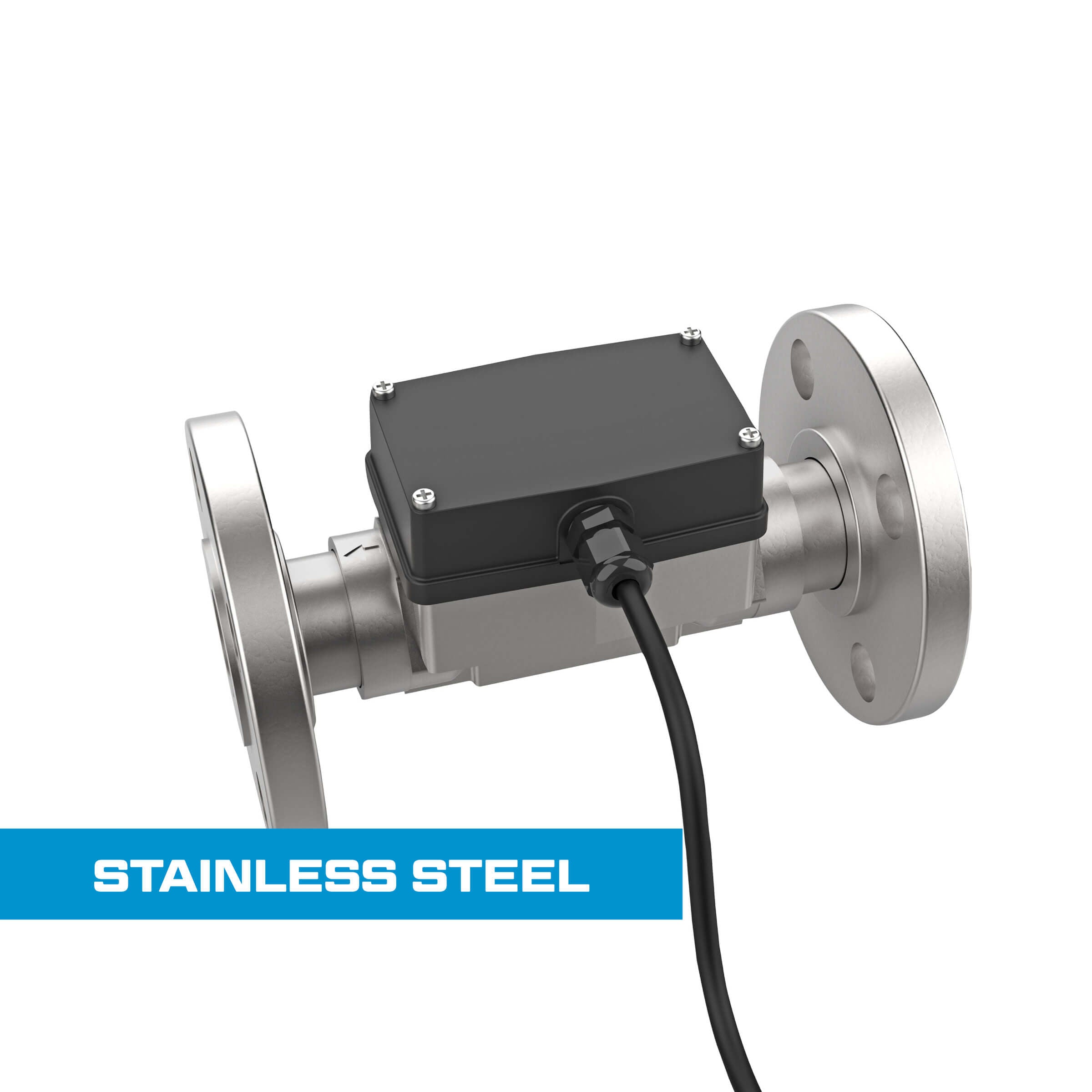 1" Turbine Stainless Steel #150 ANSI Flange G2 Blind Transmitter