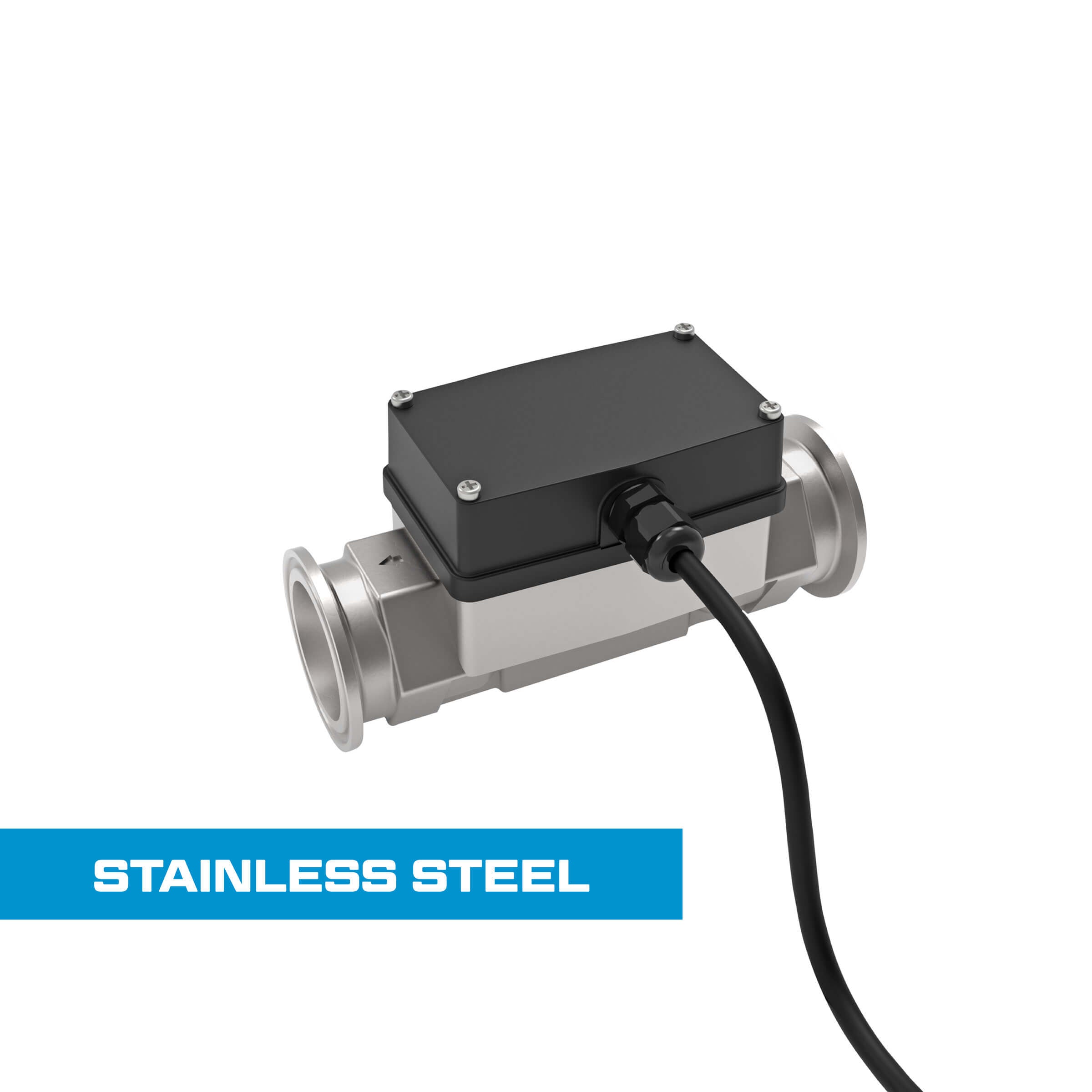 1" Turbine Stainless Steel Tri-Clamp G2 Blind Transmitter