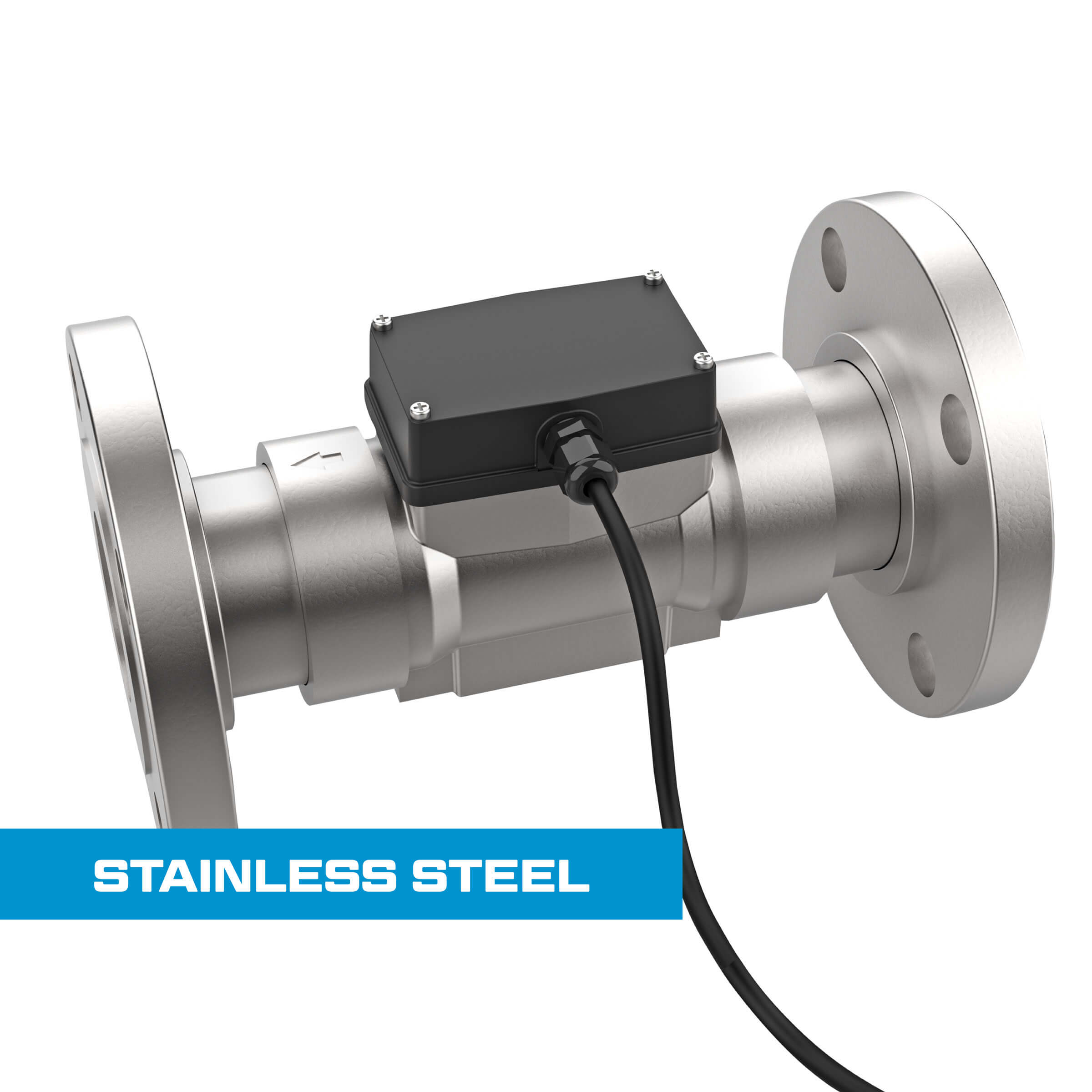 2" Turbine Stainless Steel #150 ANSI Flange G2 Blind Transmitter