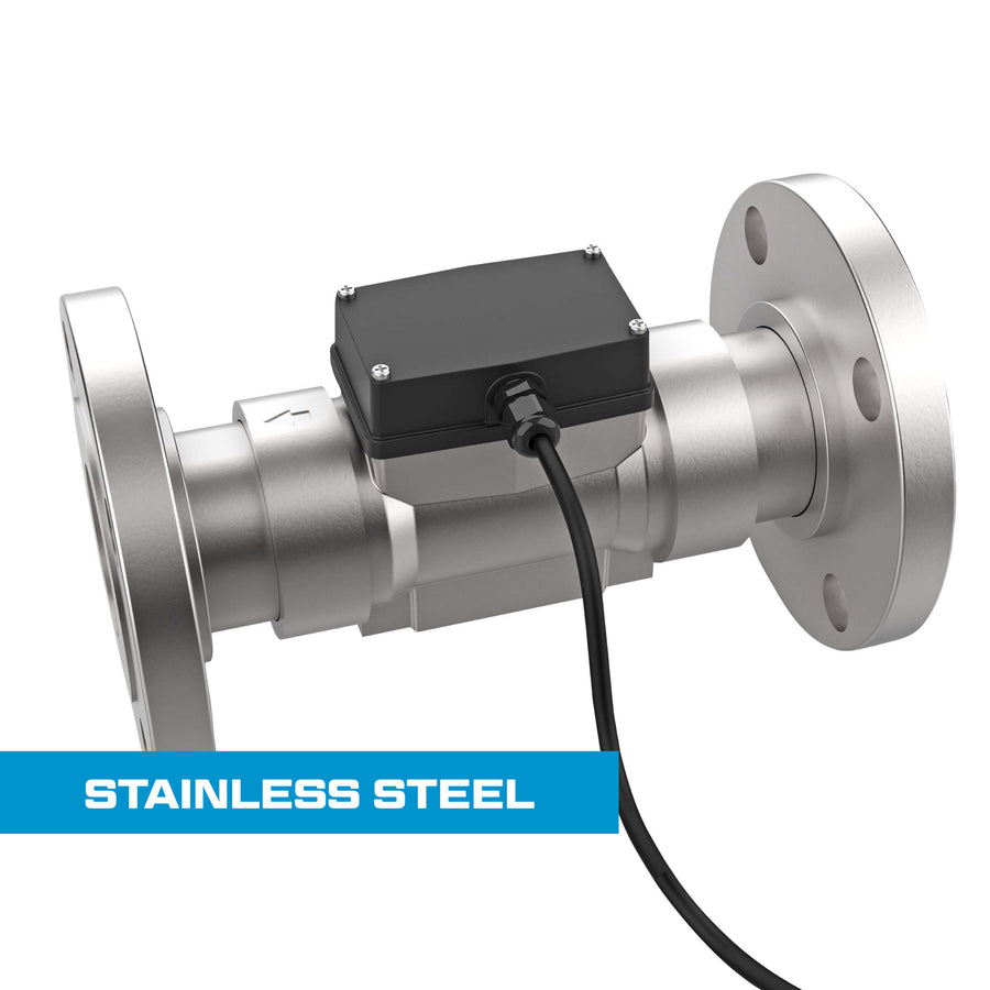 2" Turbine Stainless Steel #150 ANSI Flange G2 Blind Transmitter