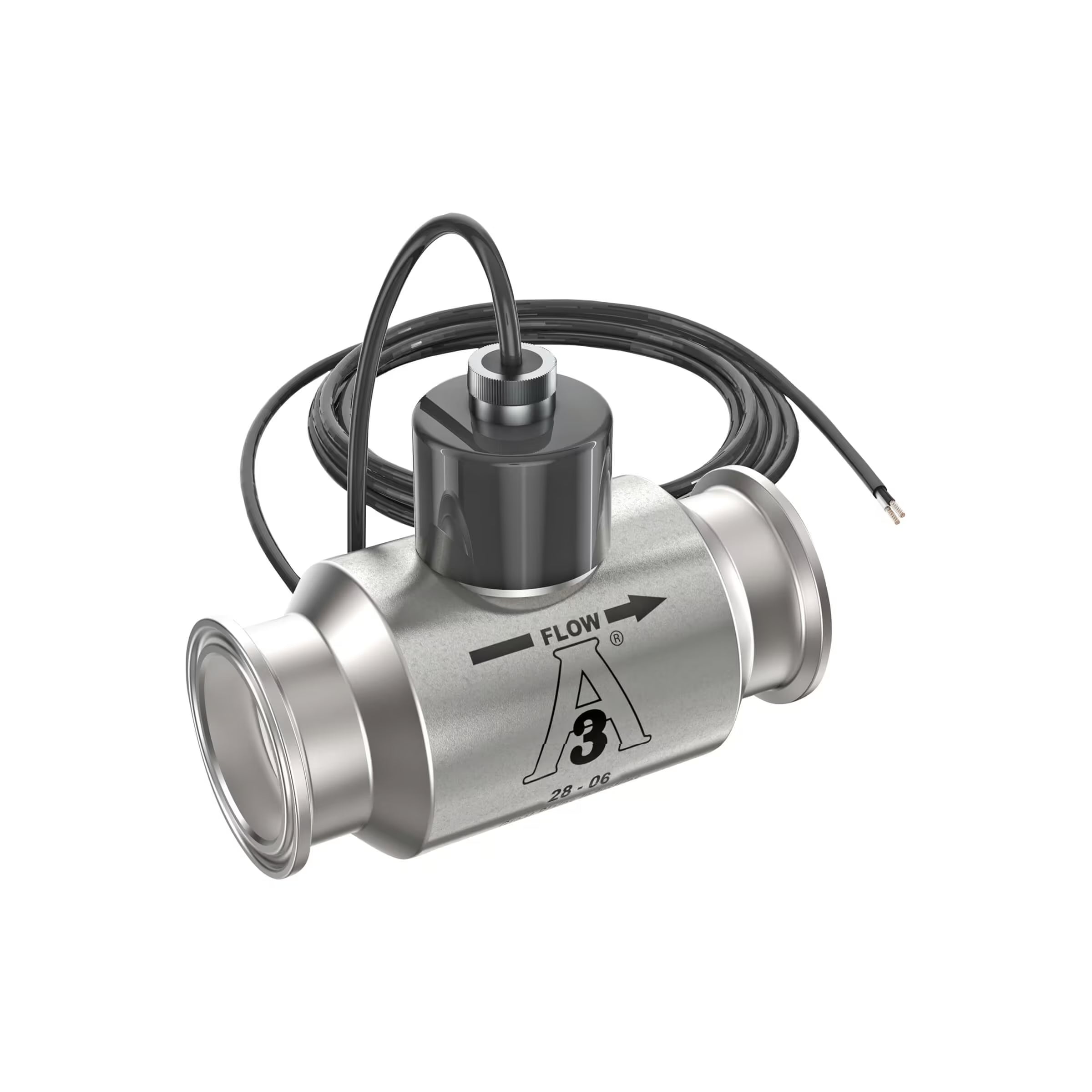 1-1/2" Stainless Steel 3A Sanitary Tri-Clamp G3A Blind Transmitter, 2-Wire Magnetic Pickup