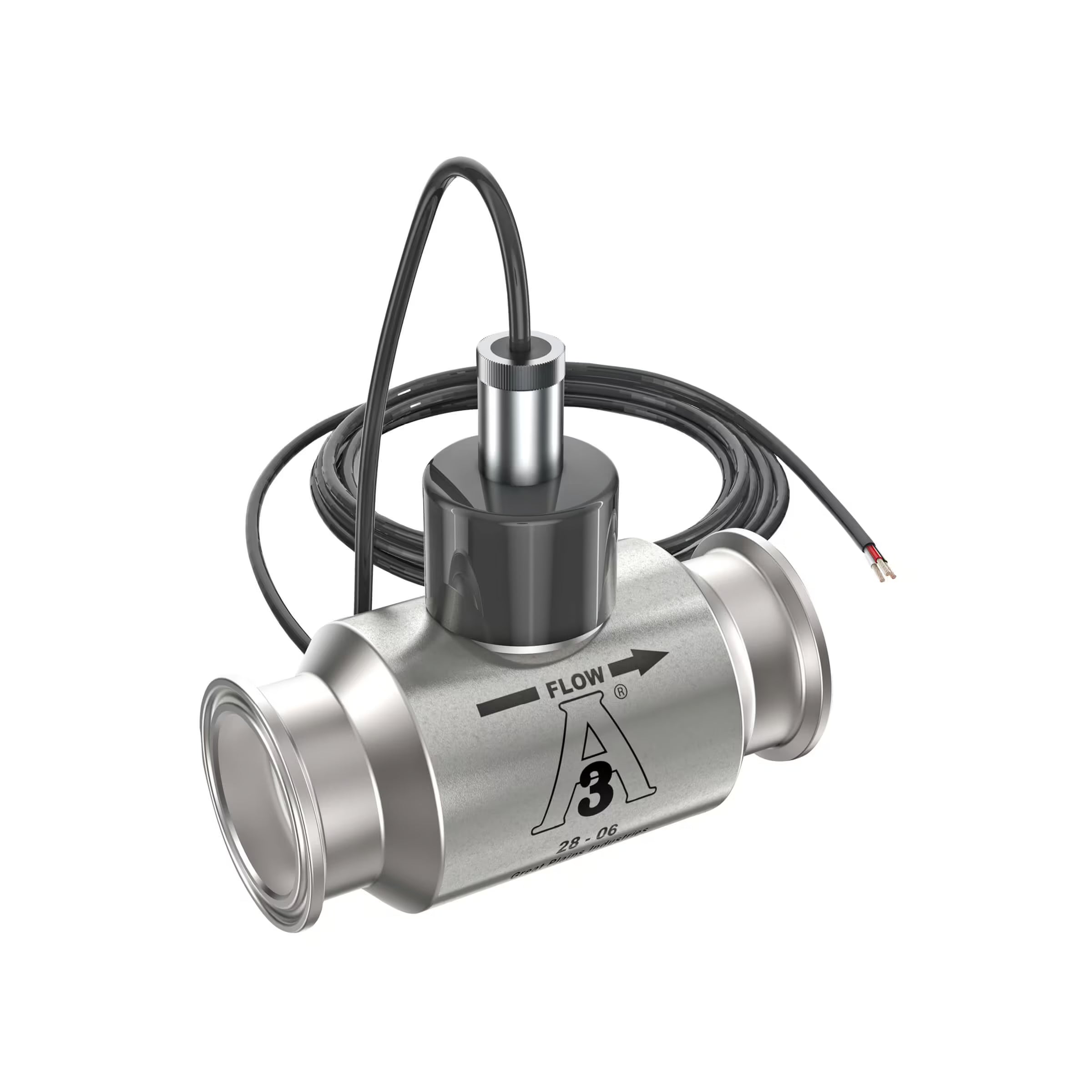1-1/2" Stainless Steel 3A Sanitary Tri-Clamp G3A Blind Transmitter, 3-Wire Magnetic Pickup