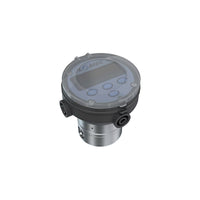1/8" Oval Gear Aluminum NPT Flow Meter, RT14 Transmitter with Built-In Digital Display