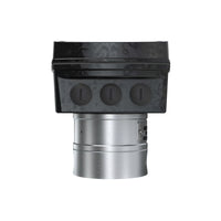 1/8" Oval Gear Aluminum NPT Flow Meter, RT40 Transmitter with Built-In Digital Display