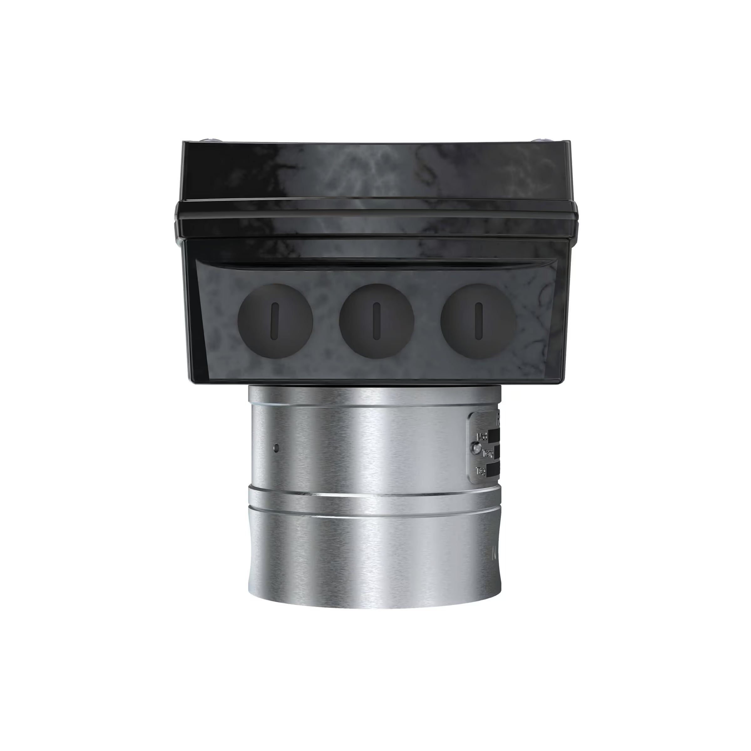 1/8" Oval Gear Aluminum NPT Flow Meter, RT40 Transmitter with Built-In Digital Display