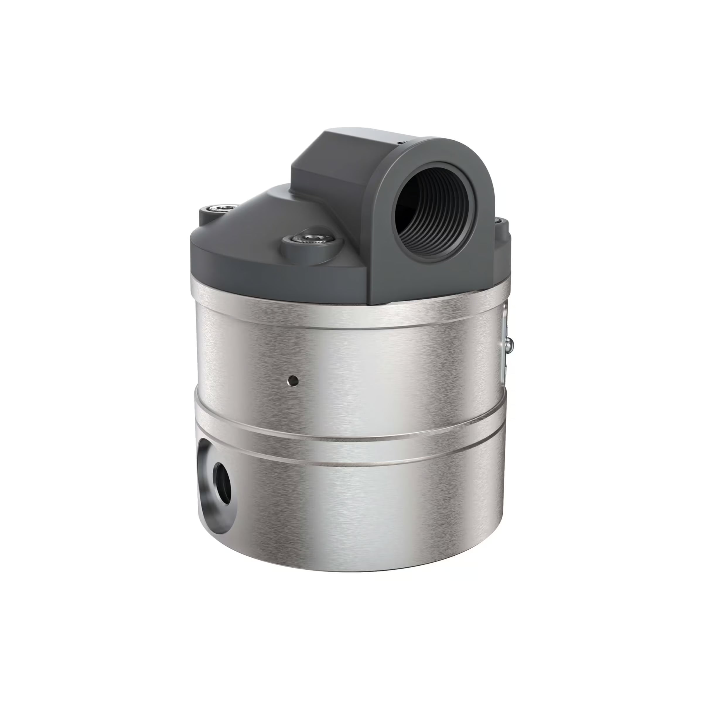 1/8" Oval Gear Stainless Steel NPT Blind Transmitter