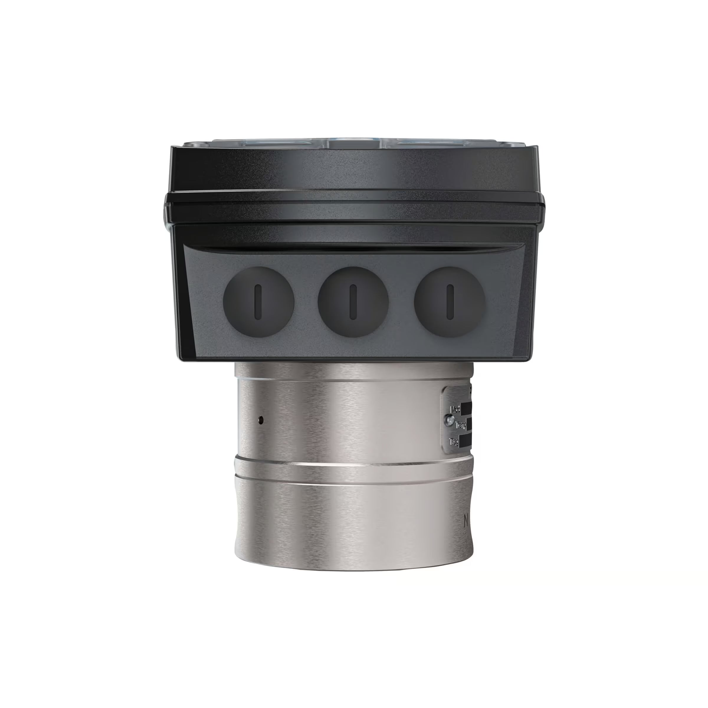 1/8" Oval Gear Stainless Steel NPT Flow Meter, RT40 Transmitter with Built-In Digital Display