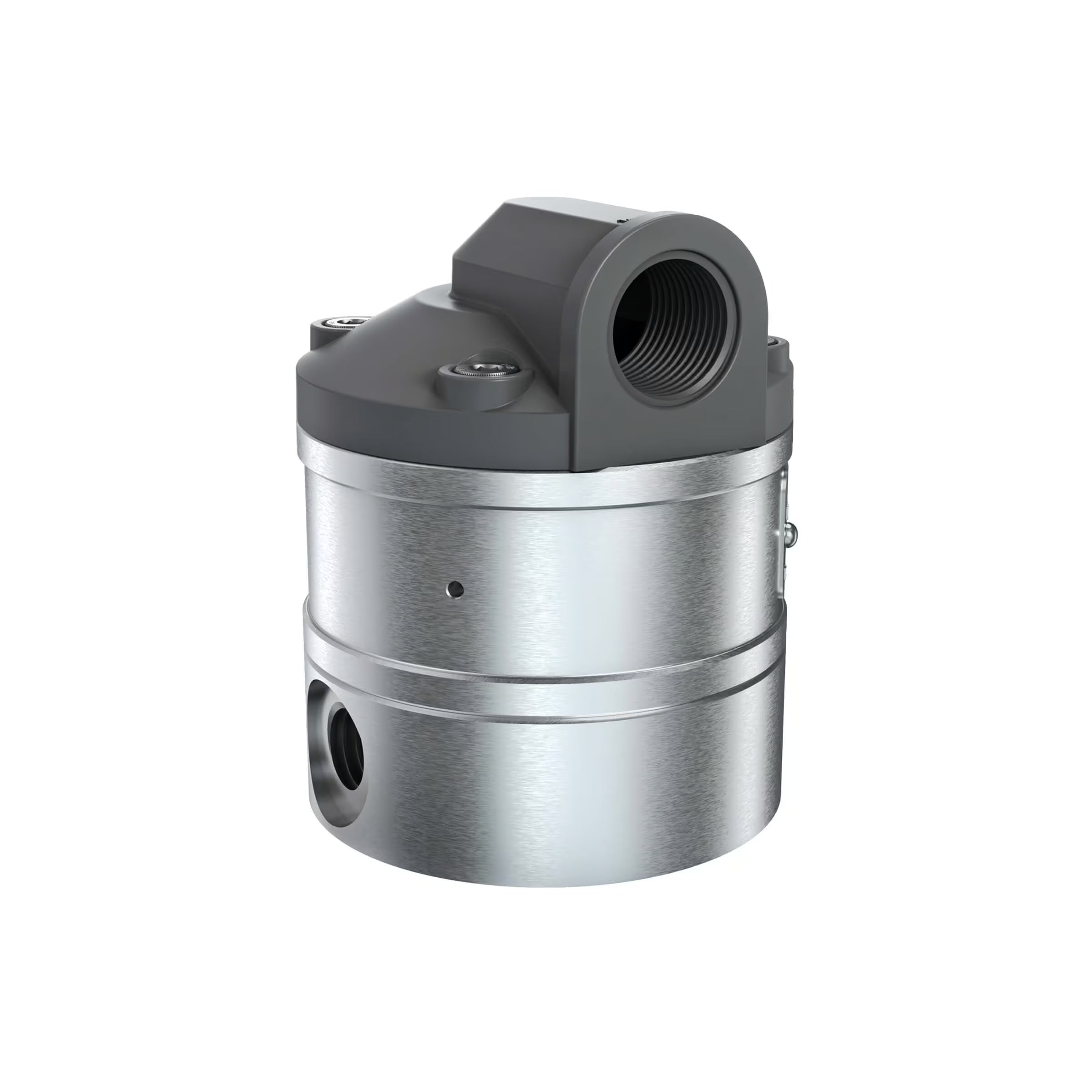 1/4" Oval Gear Aluminum NPT Blind Transmitter
