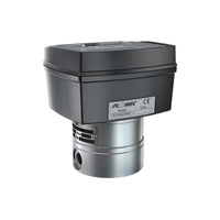 1/4" Oval Gear Aluminum NPT Flow Meter, RT40 Transmitter with Built-In Digital Display