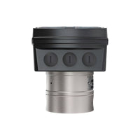 1/4" Oval Gear Stainless Steel NPT Flow Meter, RT40 Transmitter with Built-In Digital Display