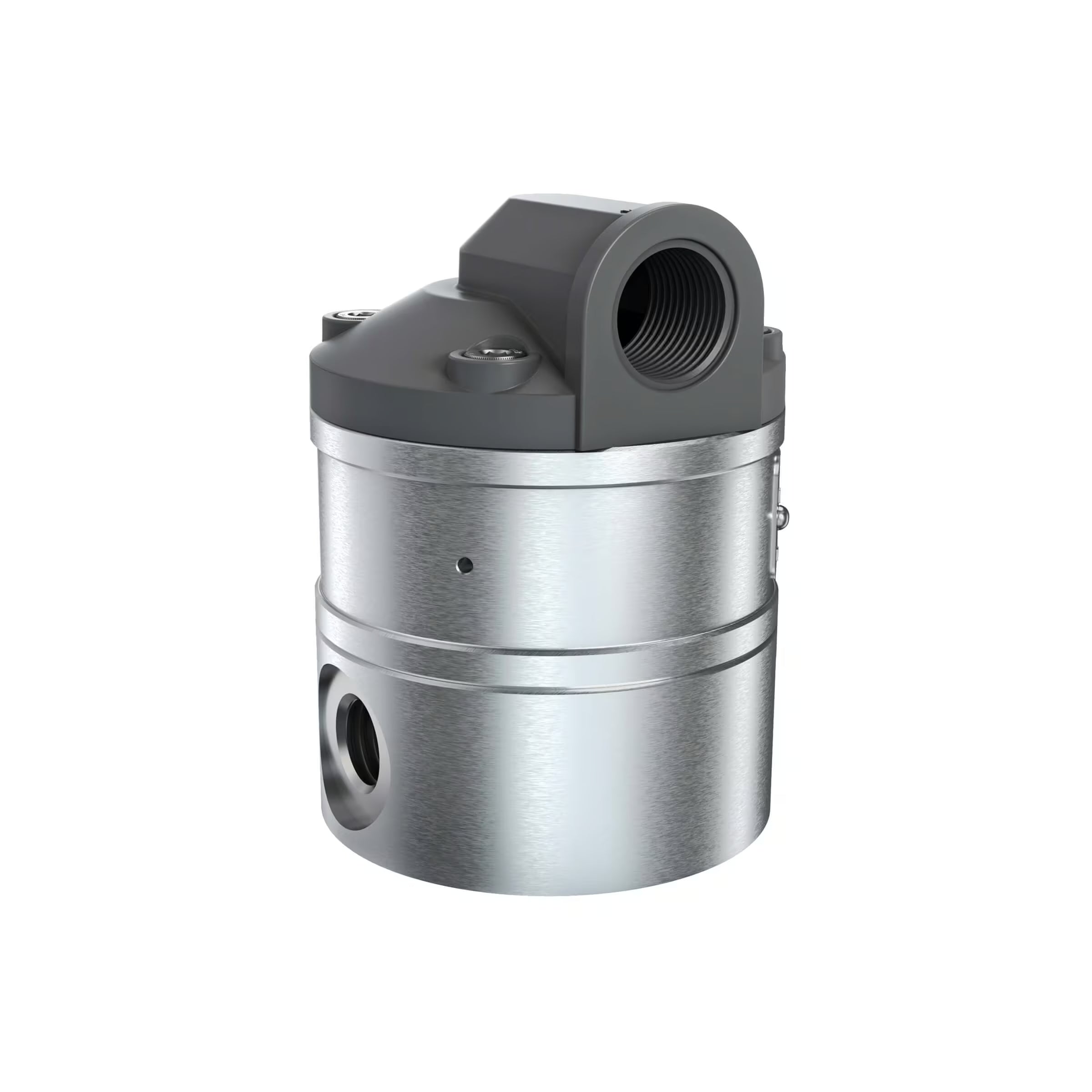 3/8" Oval Gear Aluminum NPT Blind Transmitter