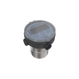 3/8" Oval Gear Stainless Steel NPT Flow Meter, RT14 Transmitter with Built-In Digital Display
