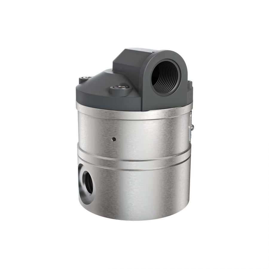 3/8" Oval Gear Stainless Steel NPT Blind Transmitter