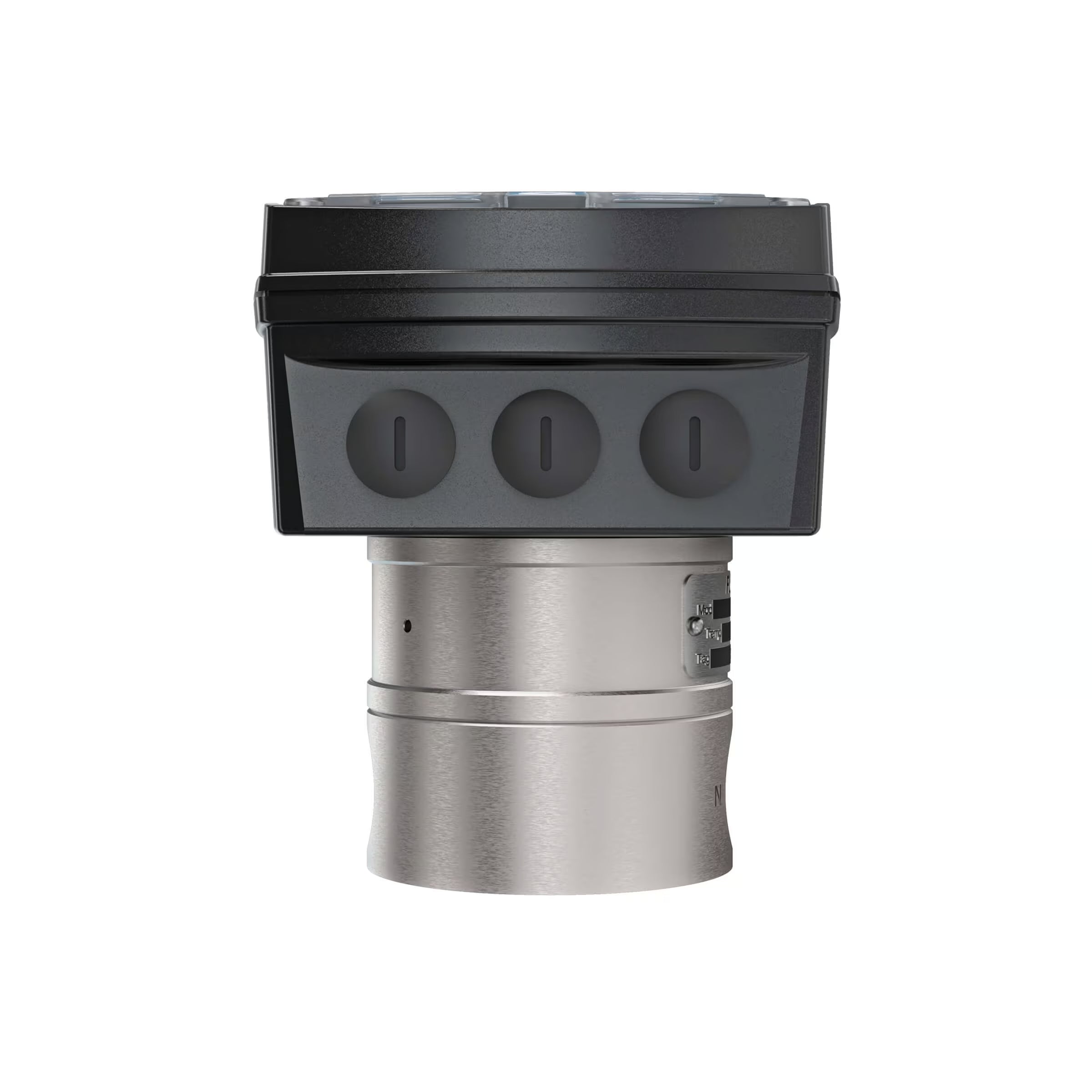 3/8" Oval Gear Stainless Steel NPT Flow Meter, RT40 Transmitter with Built-In Digital Display