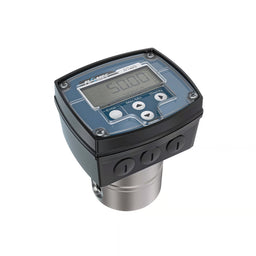 3/8" Oval Gear Stainless Steel NPT Flow Meter, RT40 Transmitter with Built-In Digital Display