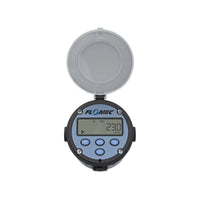 1/2" Oval Gear Aluminum NPT Flow Meter, RT14 Transmitter with Built-In Digital Display