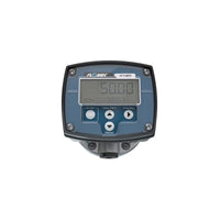 1/2" Oval Gear Aluminum NPT Flow Meter, RT40 Transmitter with Built-In Digital Display
