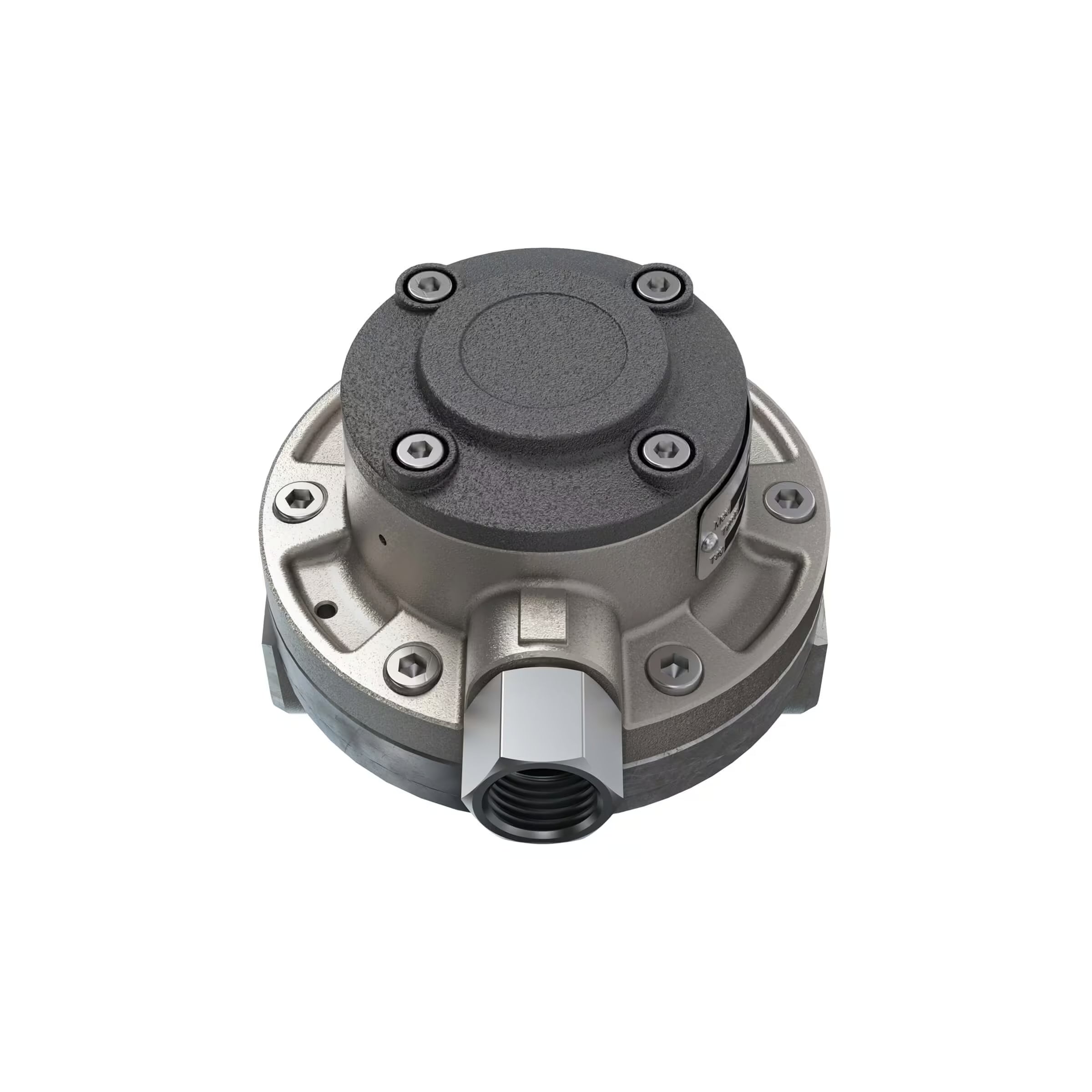 1/2" Oval Gear Stainless Steel NPT Blind Transmitter