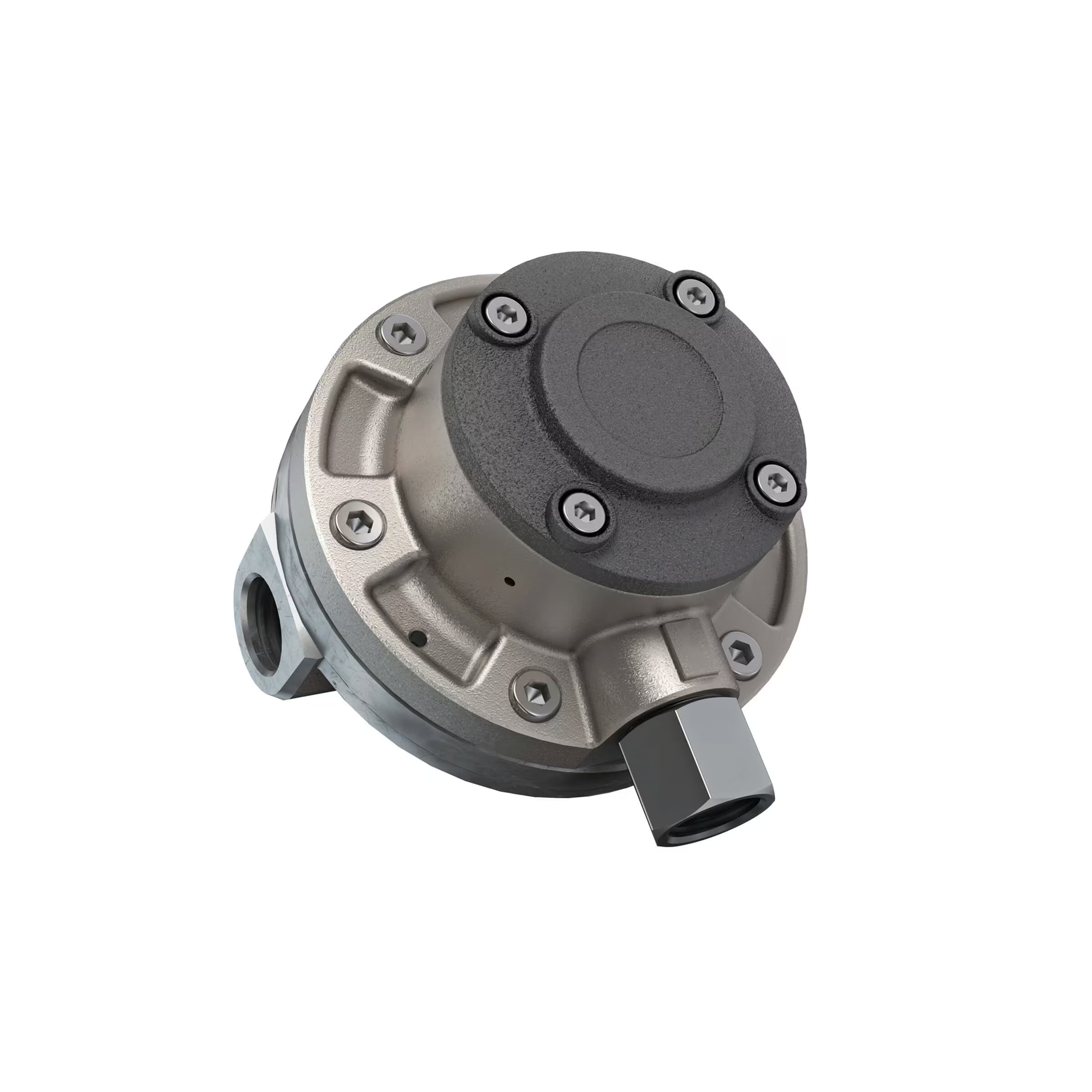 1/2" Oval Gear Stainless Steel NPT Blind Transmitter