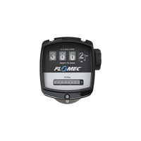 1/2" Oval Gear Stainless Steel NPT Flow Meter with Mechanical Display