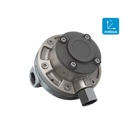 1/2" Oval Gear Stainless Steel NPT Blind Transmitter with Analog Output (4-20mA)