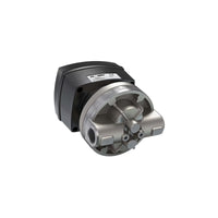 1/2" Oval Gear Stainless Steel NPT Flow Meter, RT40 Transmitter with Built-In Digital Display