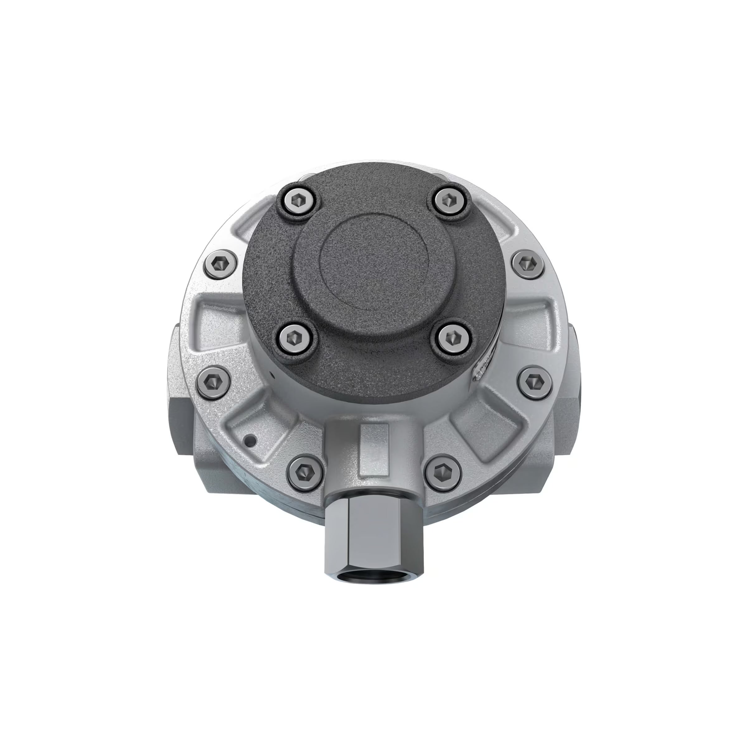 1" Oval Gear Aluminum NPT Blind Transmitter