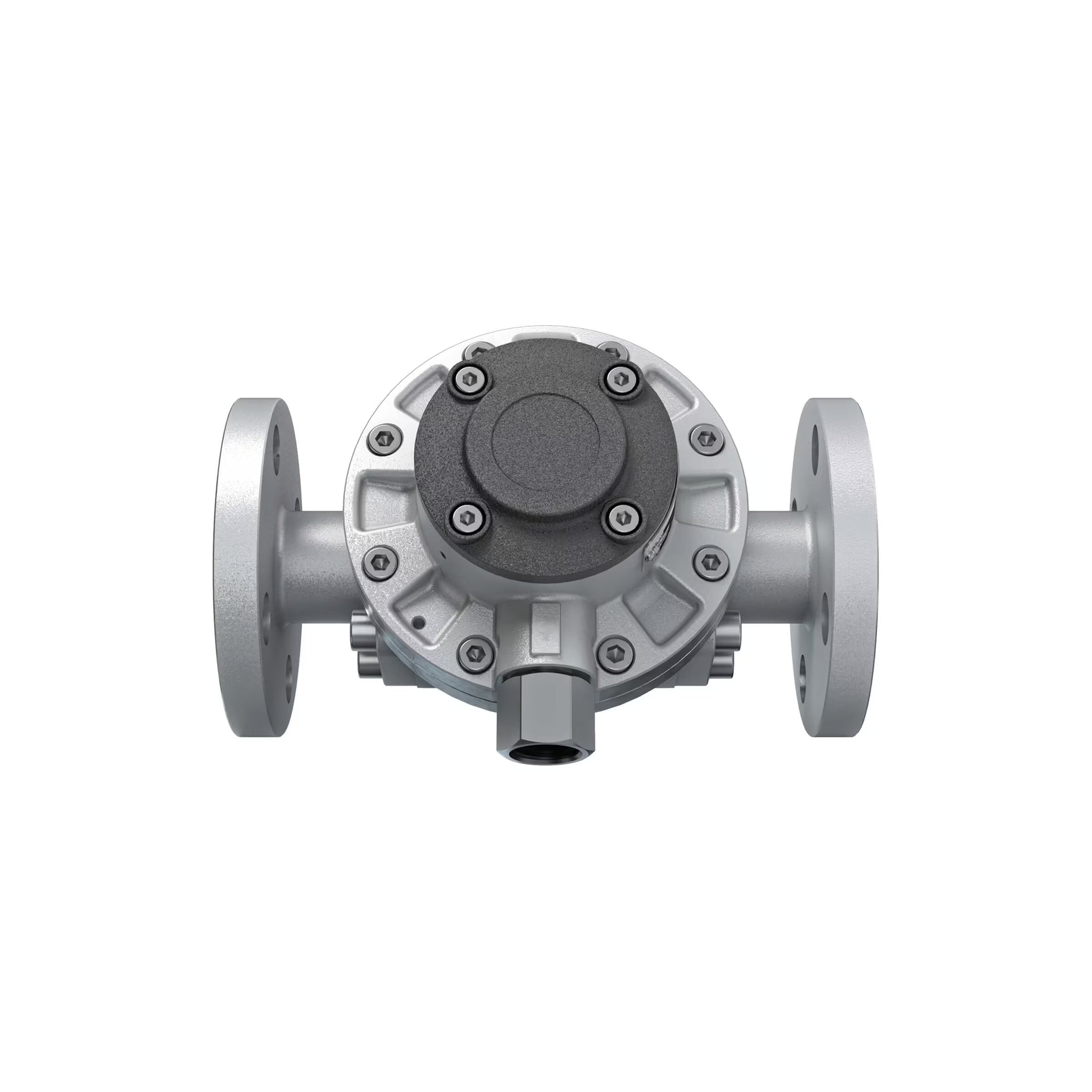 1" Oval Gear Aluminum  #150 ANSI Flange Blind Transmitter