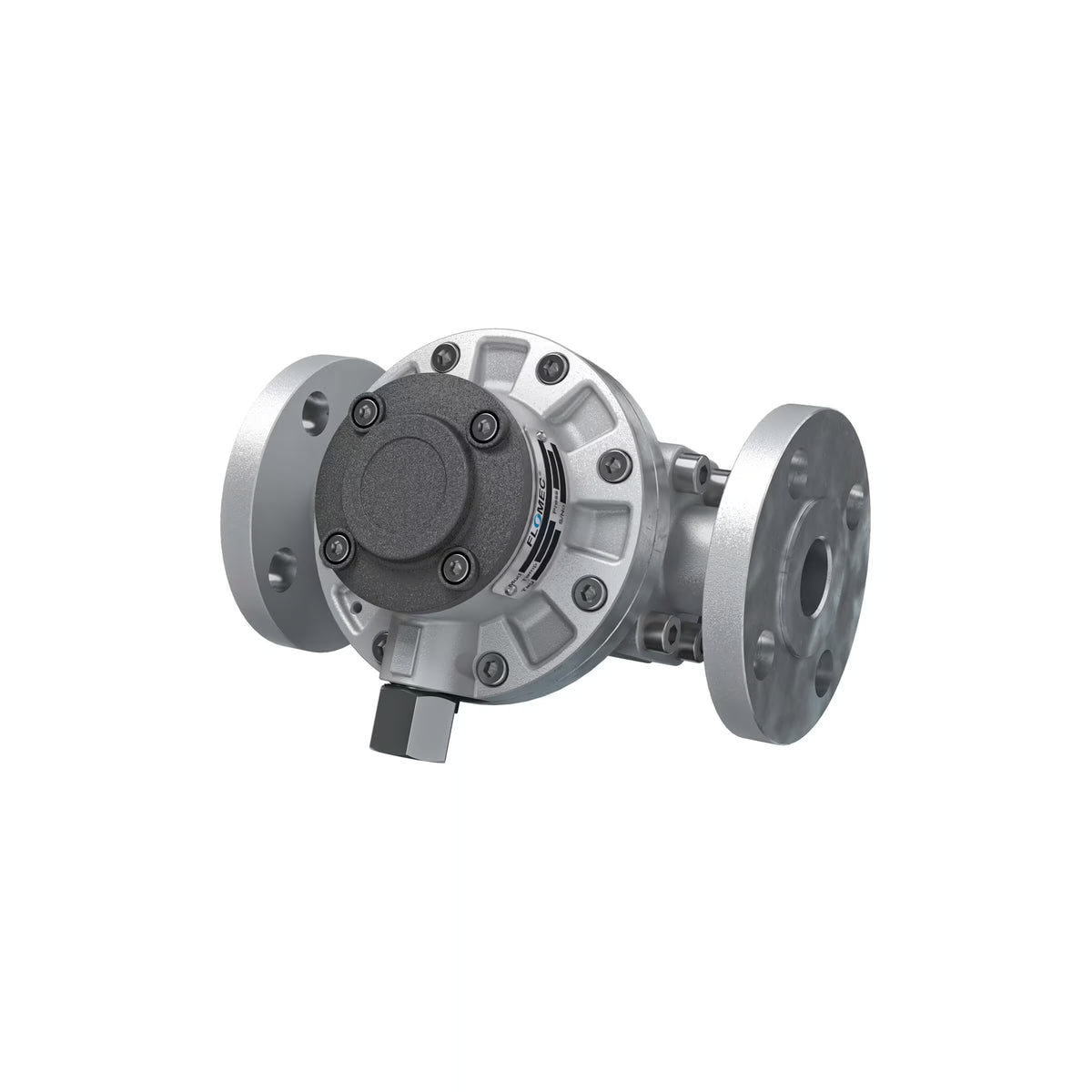 1" Oval Gear Aluminum  #150 ANSI Flange Blind Transmitter with Analog Output (4-20mA)