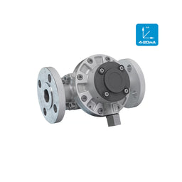 1" Oval Gear Aluminum  #150 ANSI Flange Blind Transmitter with Analog Output (4-20mA)