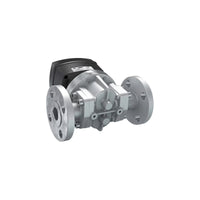 1" Oval Gear Aluminum #150 ANSI Flange Flow Meter, RT40 Transmitter with Built-In Digital Display