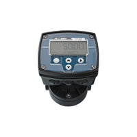 1" Oval Gear PPS NPT Flow Meter, RT40 Transmitter with Built-In Digital Display