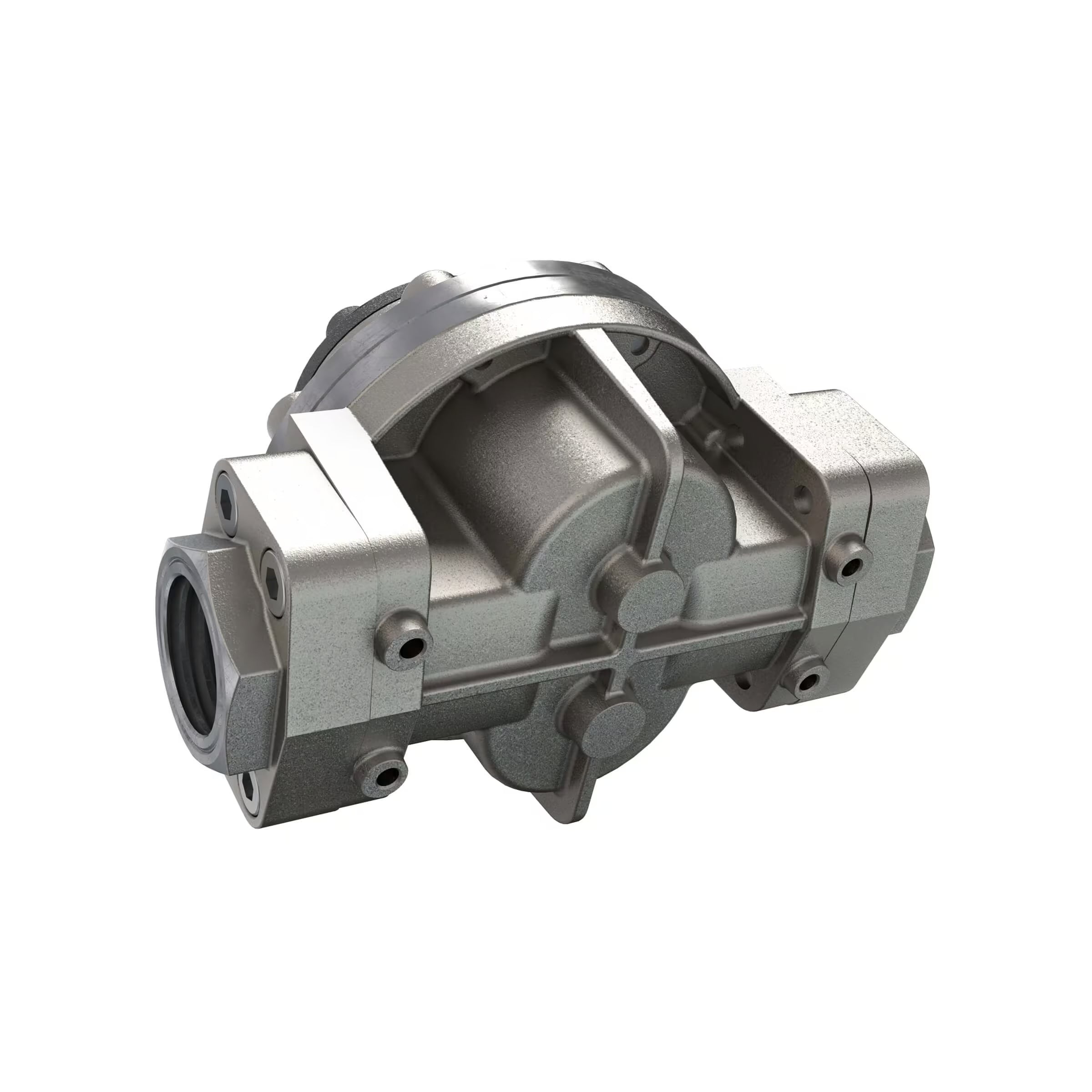 1" Oval Gear Stainless Steel NPT Blind Transmitter