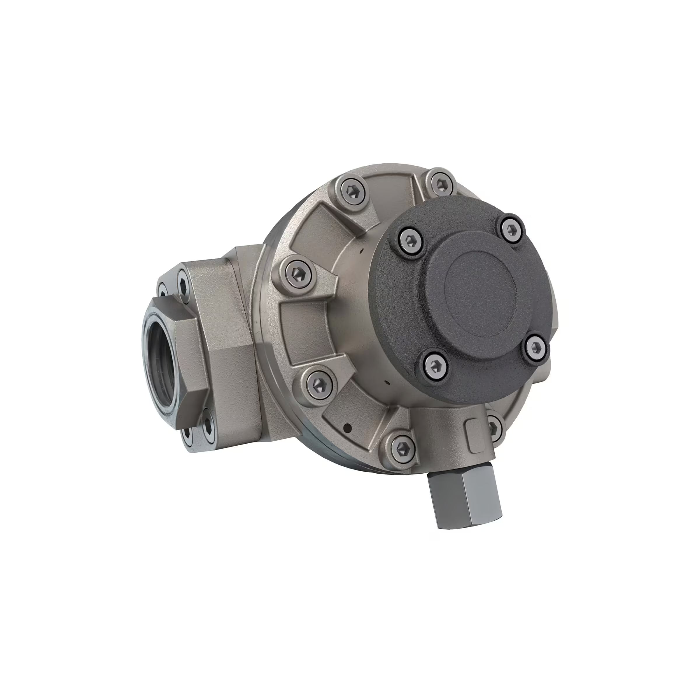 1" Oval Gear Stainless Steel NPT Blind Transmitter