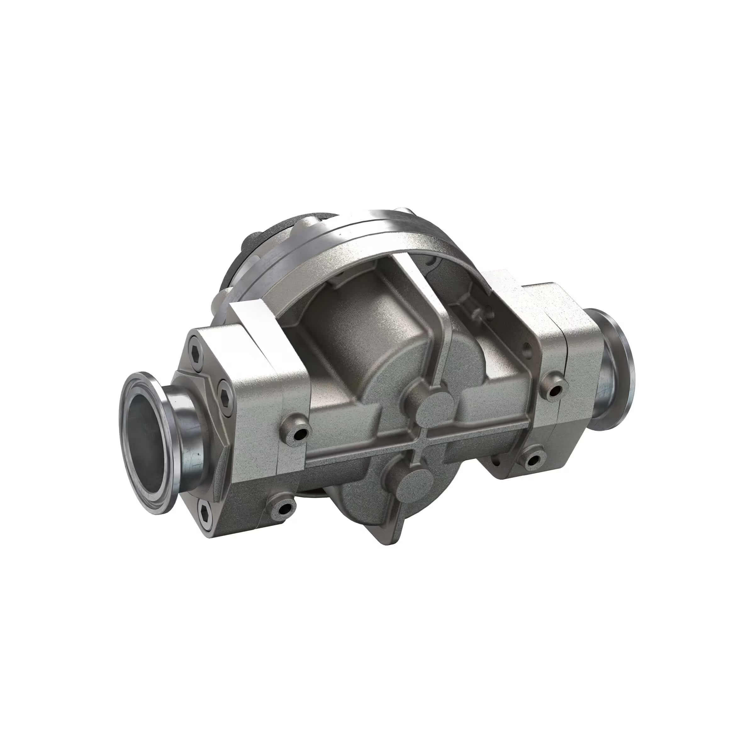 1" Oval Gear Stainless Steel Tri-Clamp Blind Transmitter