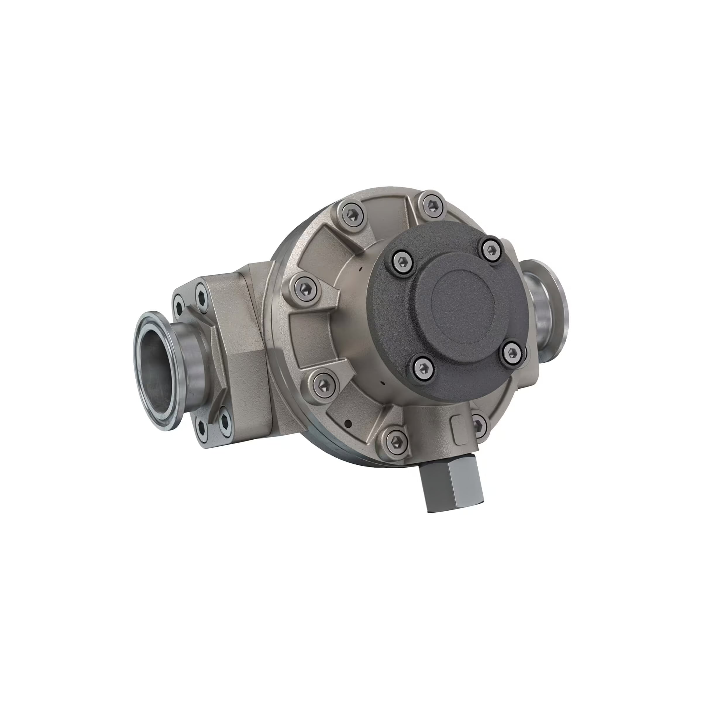1" Oval Gear Stainless Steel Tri-Clamp Blind Transmitter
